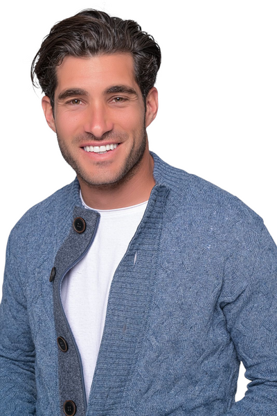 Ζακέτα ανδρών πλεκτή dash &dot