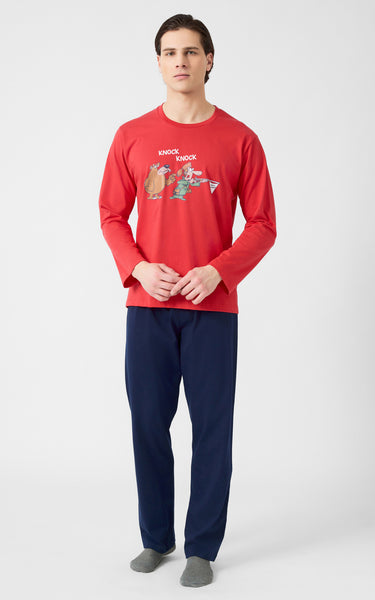 Knock Knock Ανδρική Πυτζάμα MINERVA